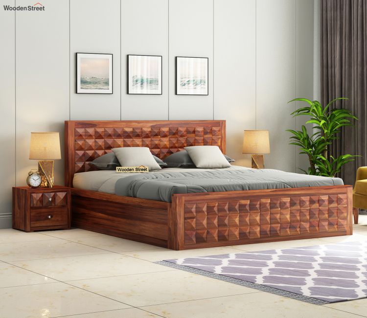 Buy online wooden cot designs for your bedroom at heavy discounts