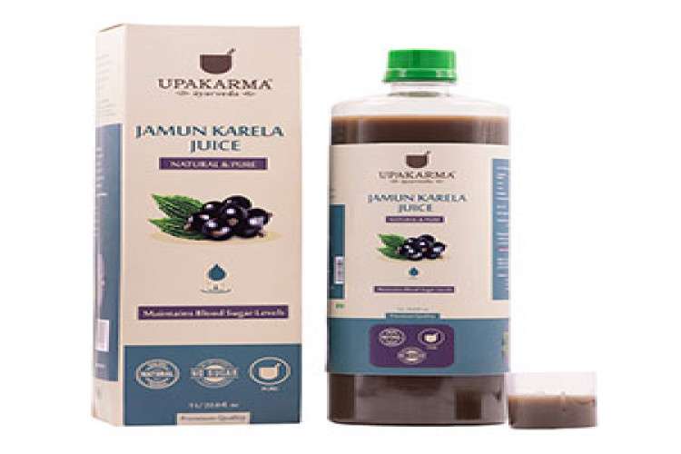 Buy Pure Ayurvedic Jamun Karela Juice