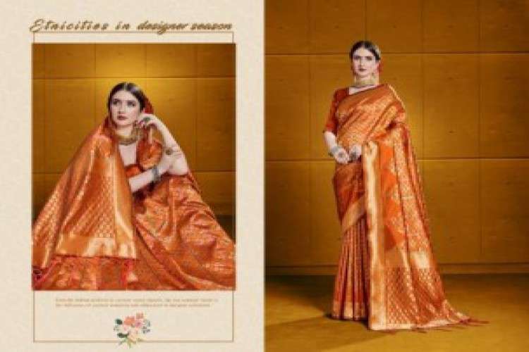 Buy wholesale banarasi sarees online at low price from smcreation