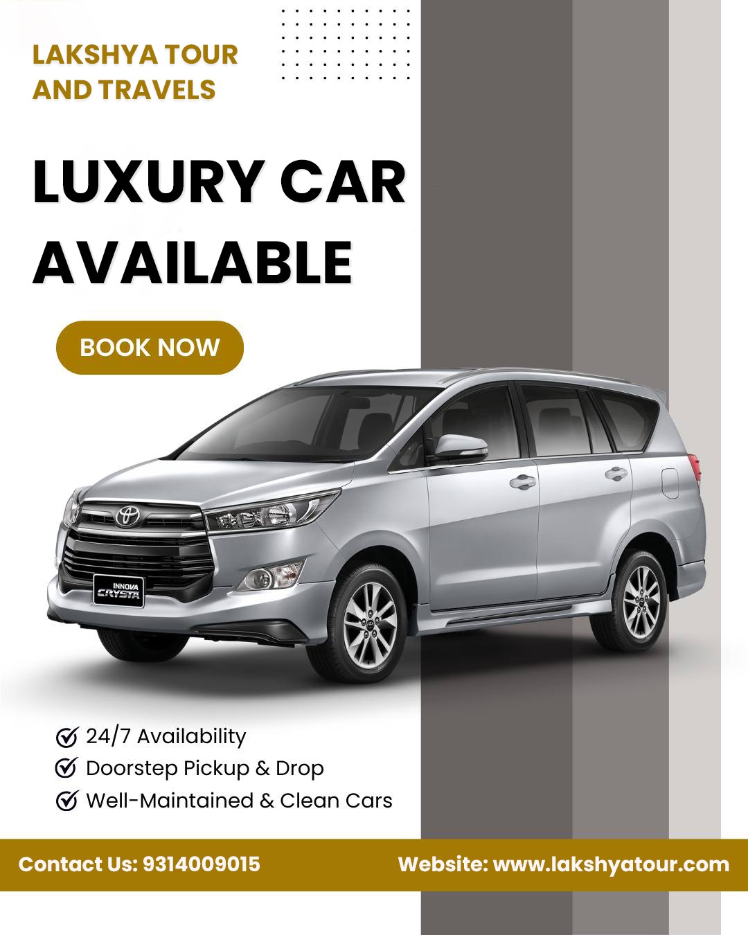 Car rental for jaipur to badrinath - lakshya tour and travels
