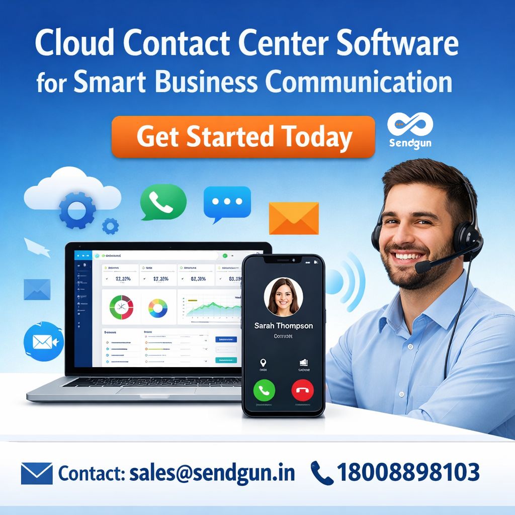 Cloud contact center software for smart business