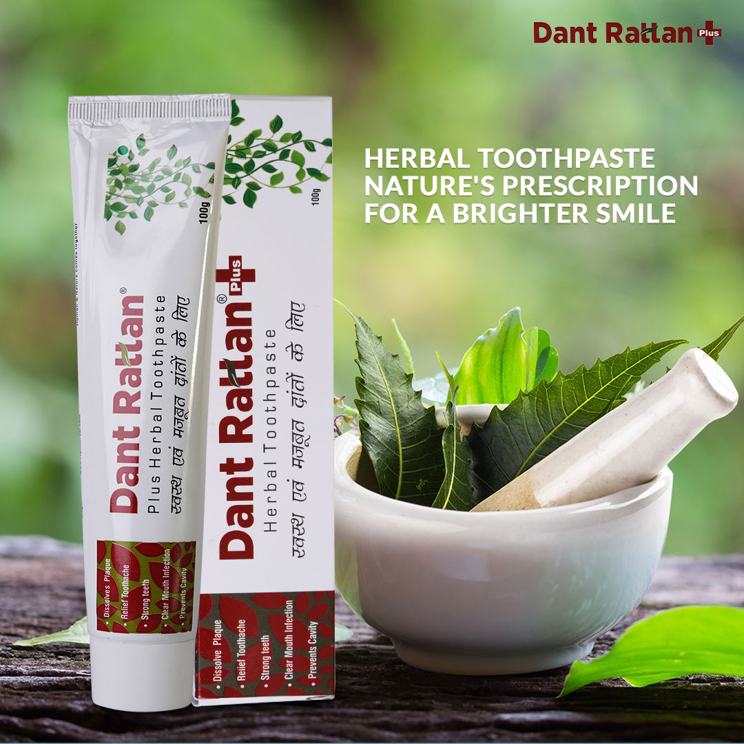 Dant Rattan Plus Herbal Toothpaste