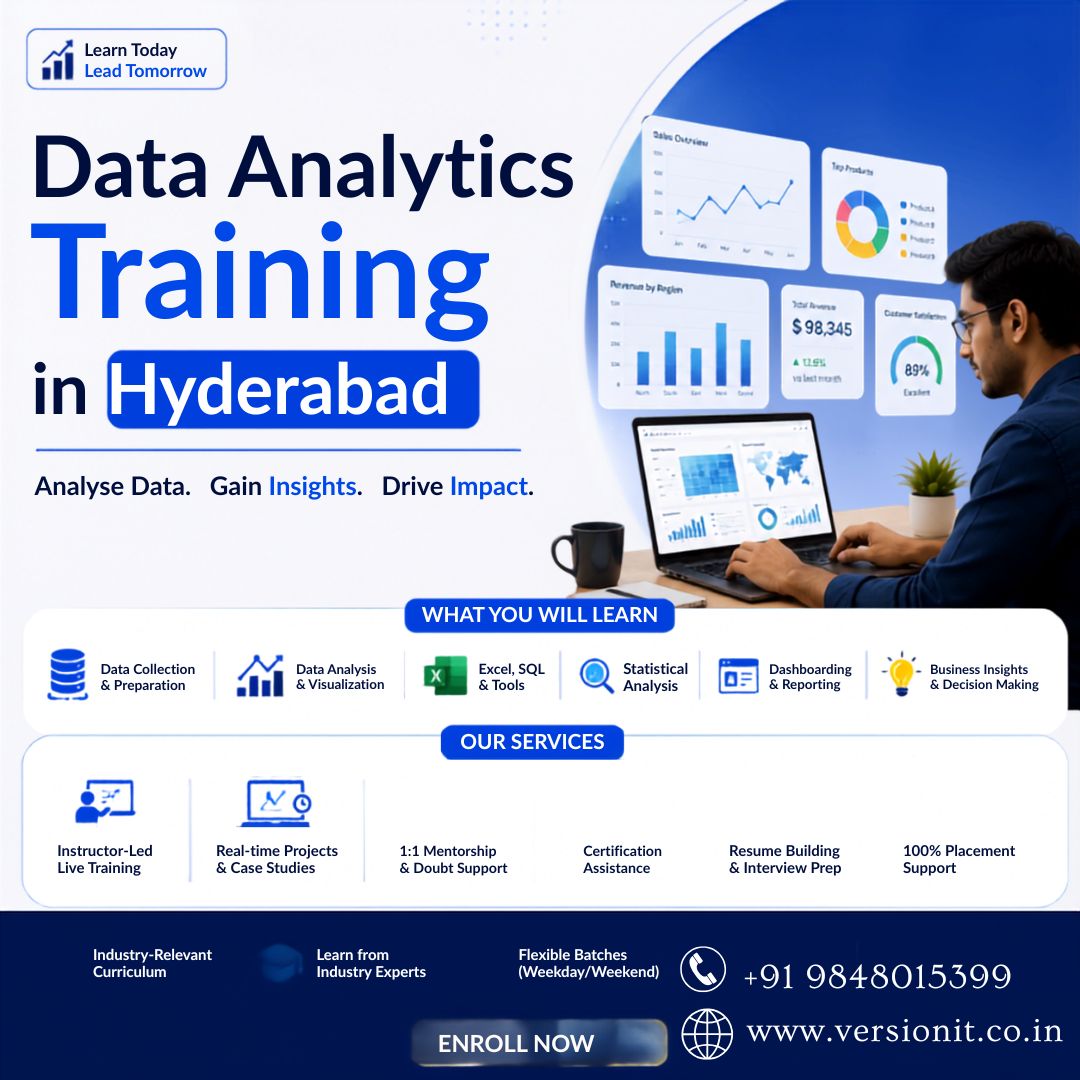 Data analytics training in hyderabad job ready course