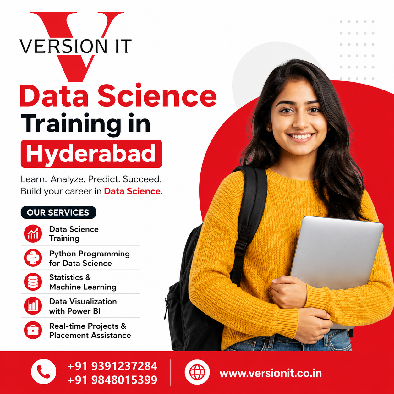Data science training in hyderabad to master ai skills