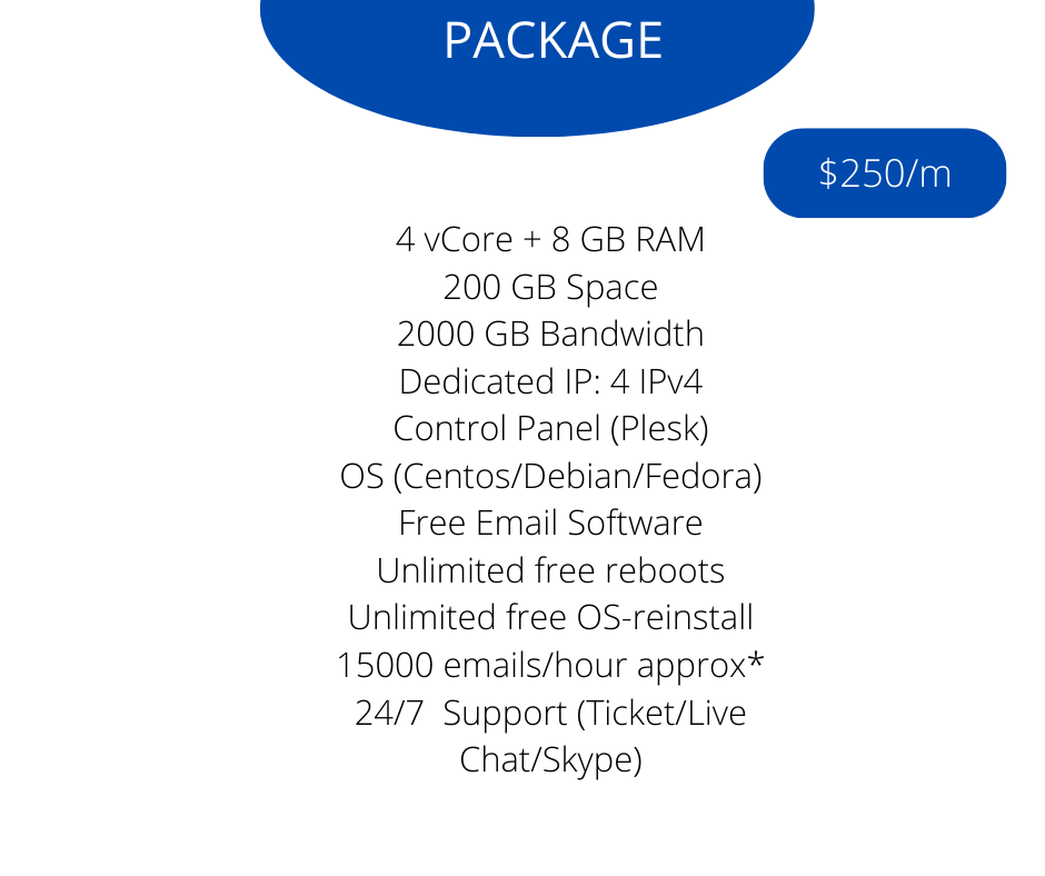 Dedicated SMTP Servers