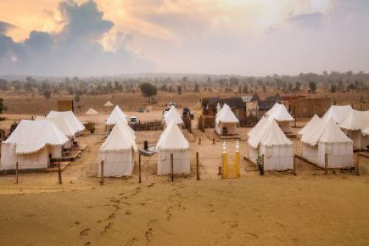 Desert Tent In Jaisalmer