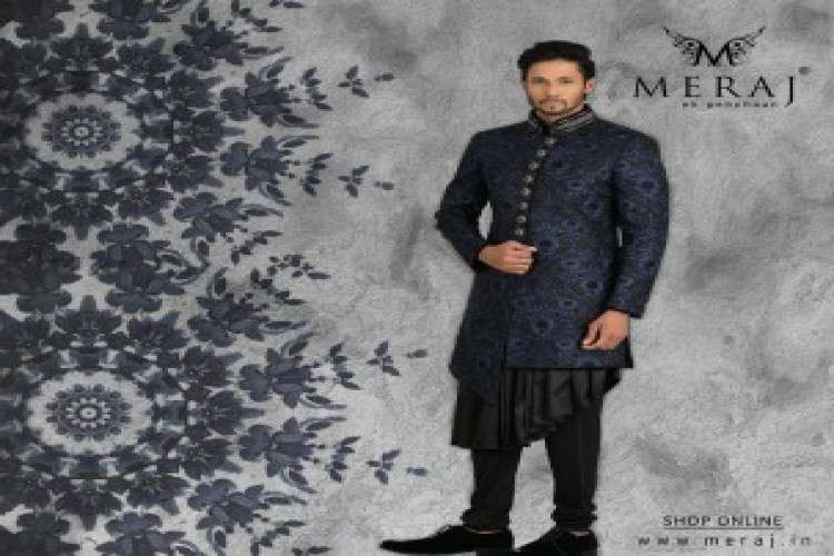 Designer Indo Western Suit for Wedding