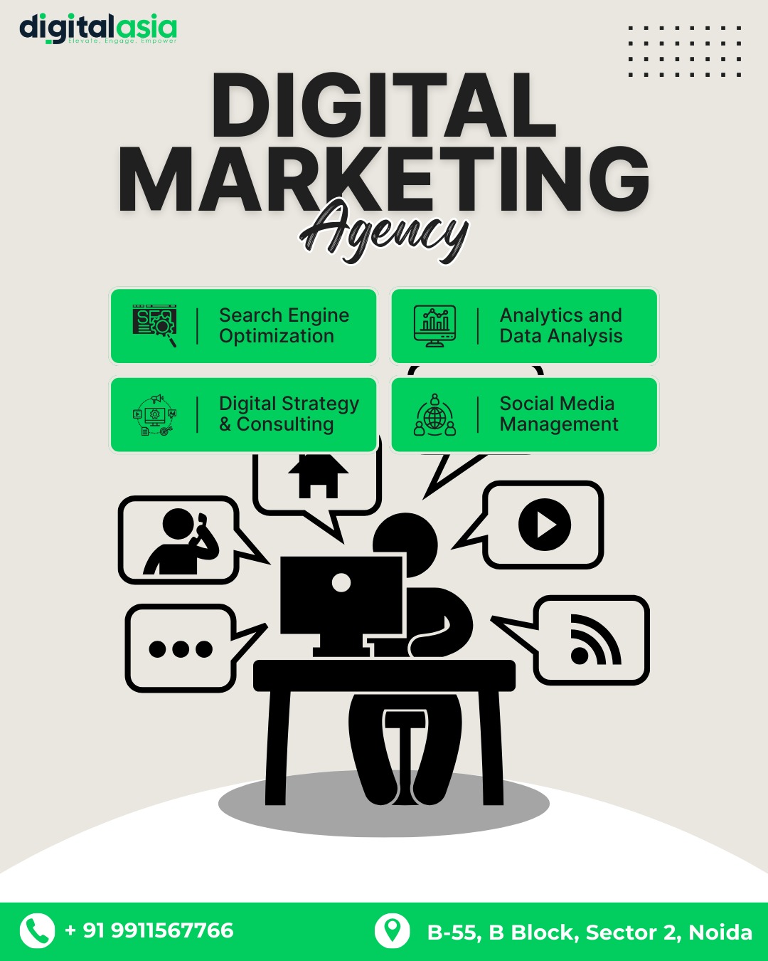 Digital marketing agency in india by digital asia