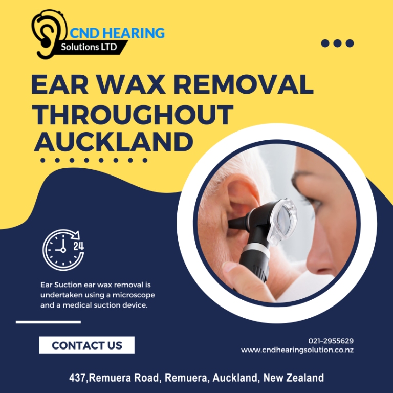 Ear Wax Removal in Auckland