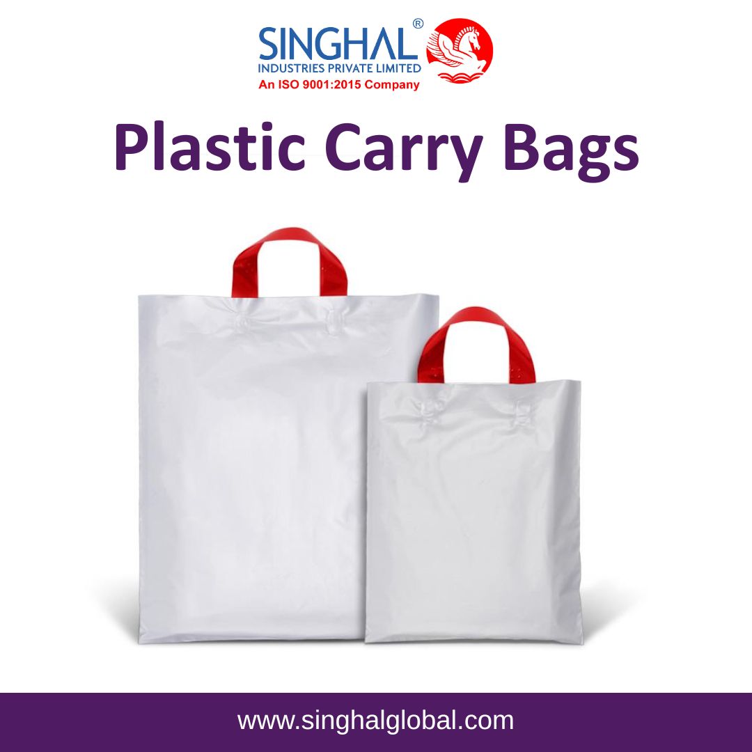 Easy to carry plastic bags for all shopping purposes