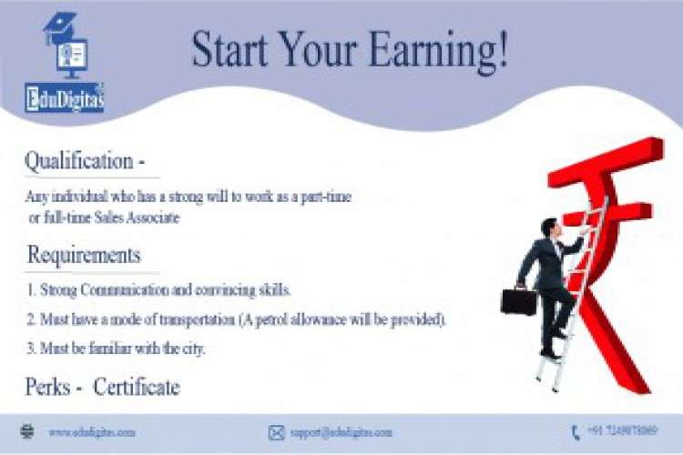 EduDigitas inviting applications for Sales Associate