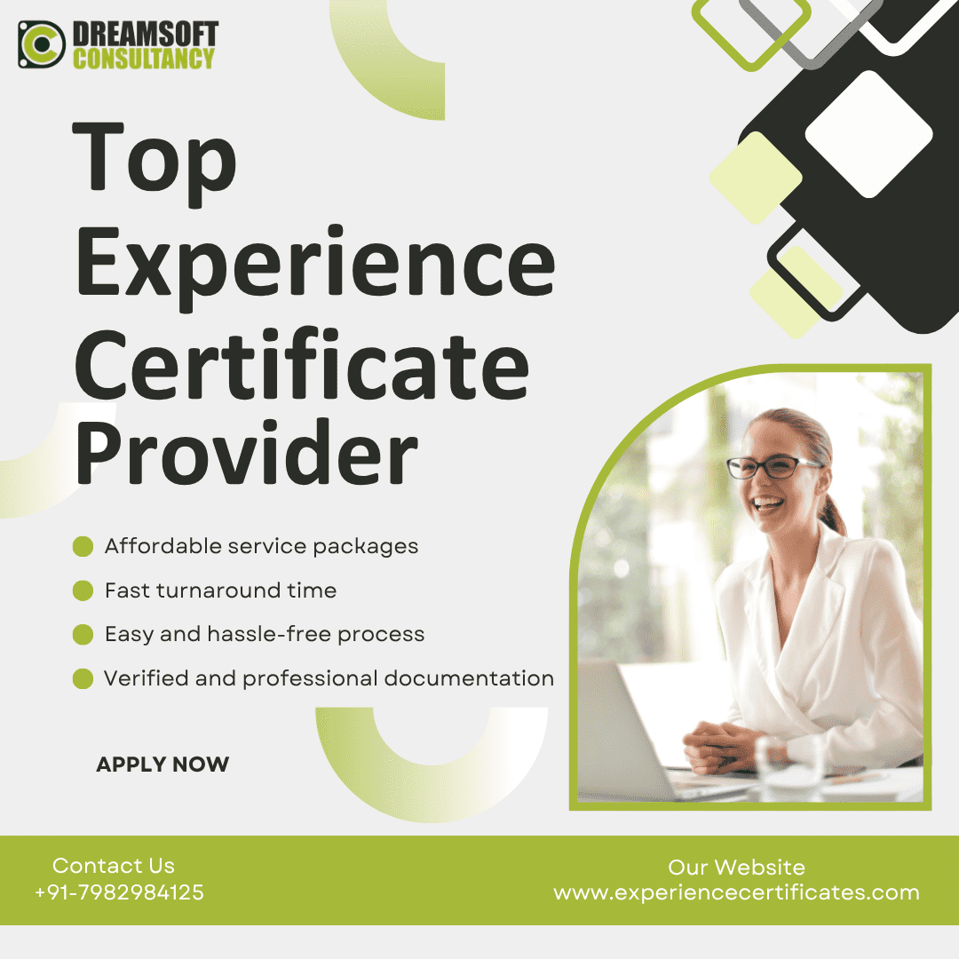 Eexperience certificates provider in bangalore