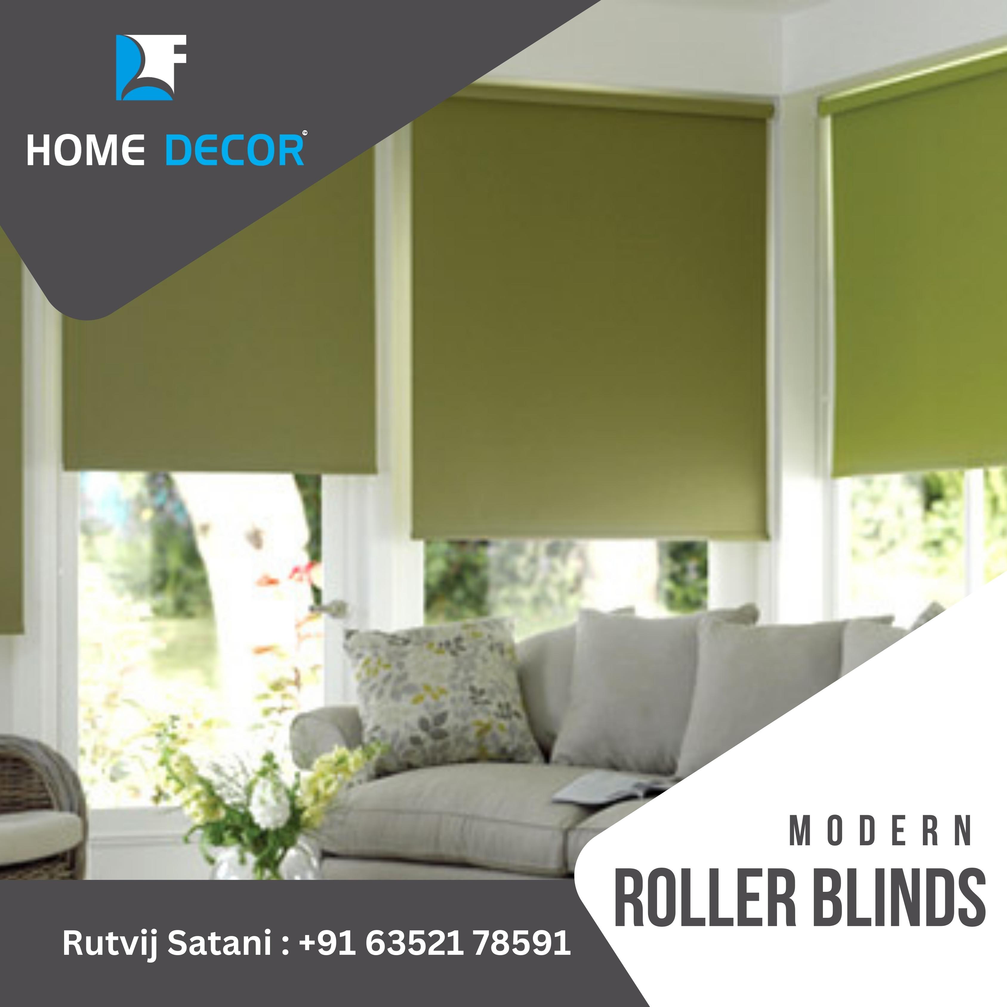 Elevate your home decor with modern roller blinds