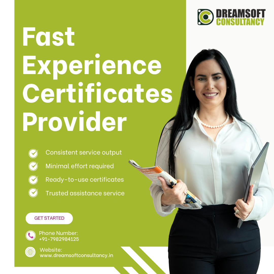 Experience certificates provider in ludhiana