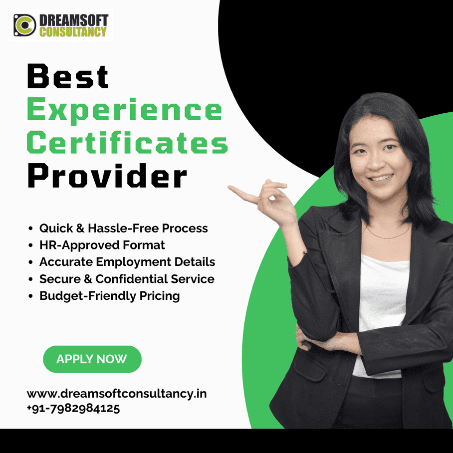 Experience certificates provider in pune