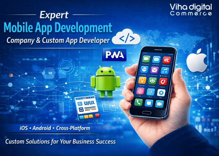 Expert mobile app development company and custom app developer