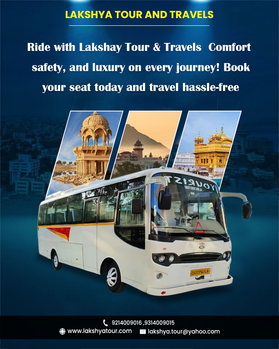 Fifty seater luxury bus hire