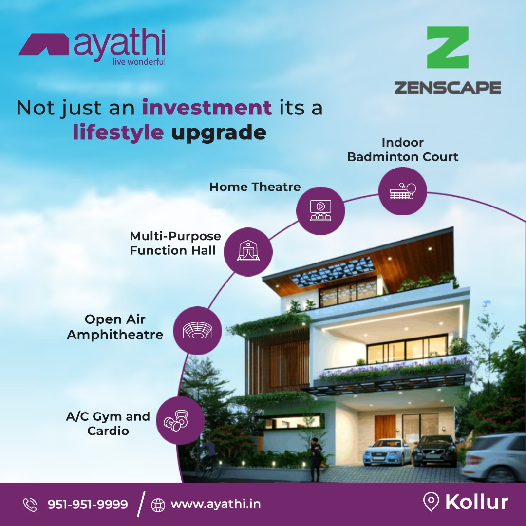 Gated community villas in kollur hyderabad