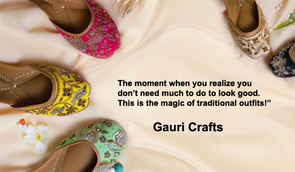 GAURI CRAFT A brand of premium handcrafted juttis