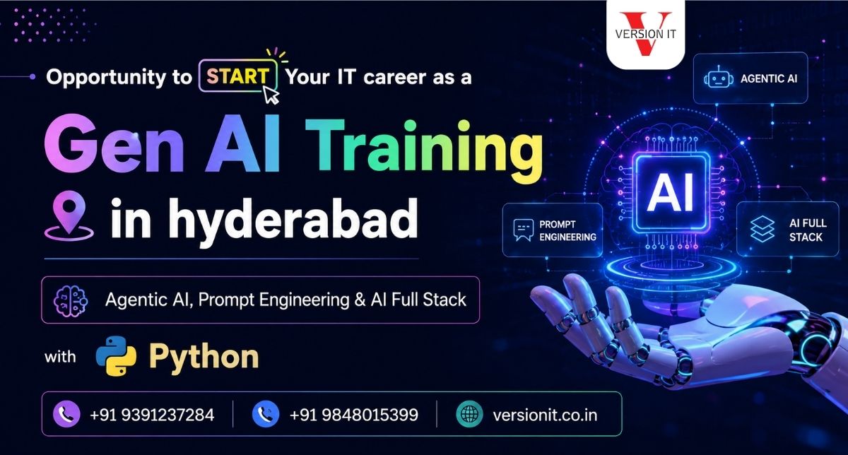 Generative ai training in hyderabad online training