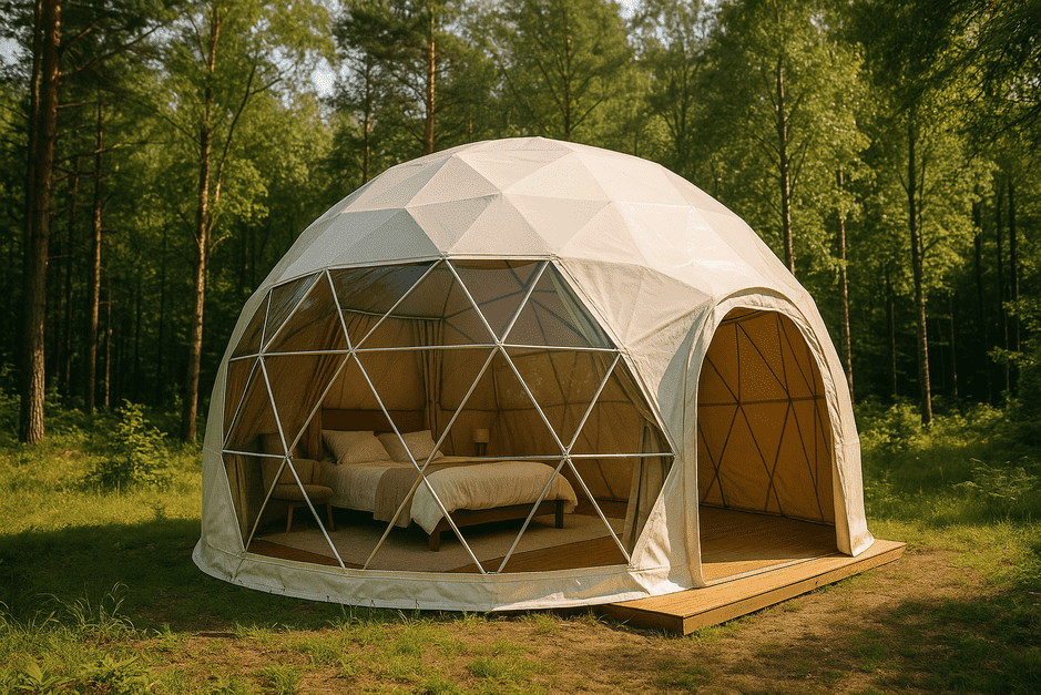 Geodesic dome tent manufacturer in india
