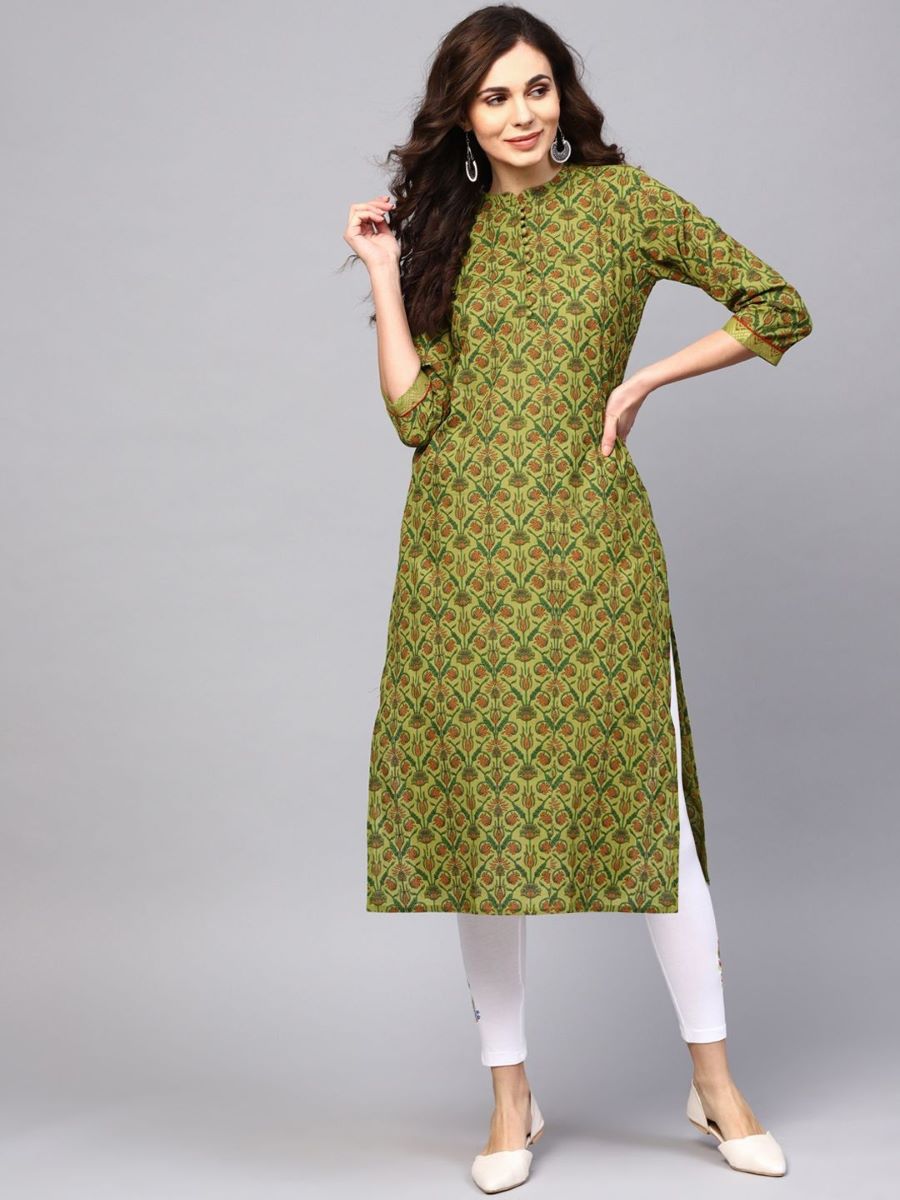 Get Your Fashion Fix - Straight Kurtas Available for Purchase Online