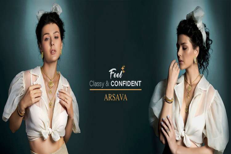 Gold Plated Choker Jewellery