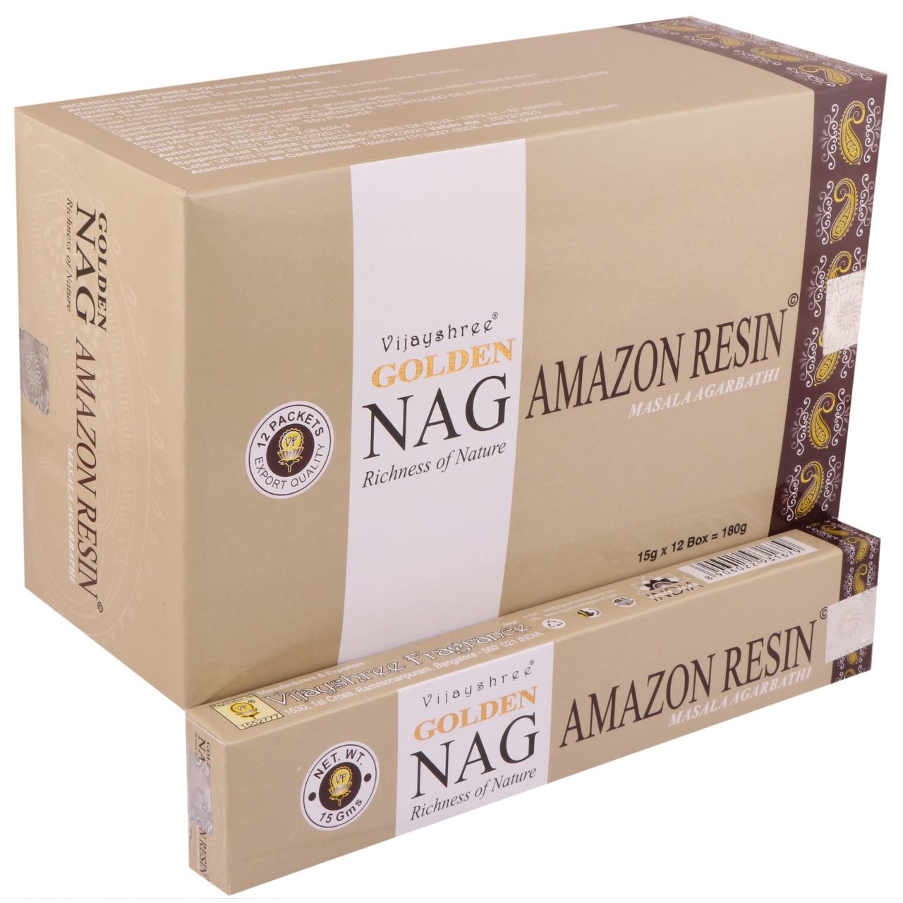Golden incense sticks exporter in India