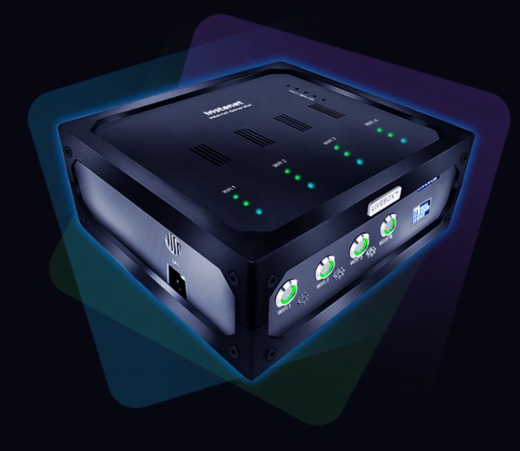 High speed internet bonding router