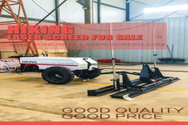 Hiking concrete laser screed for sale
