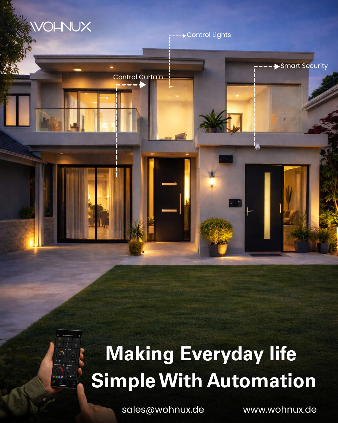 Home automation solutions in india - wohnux