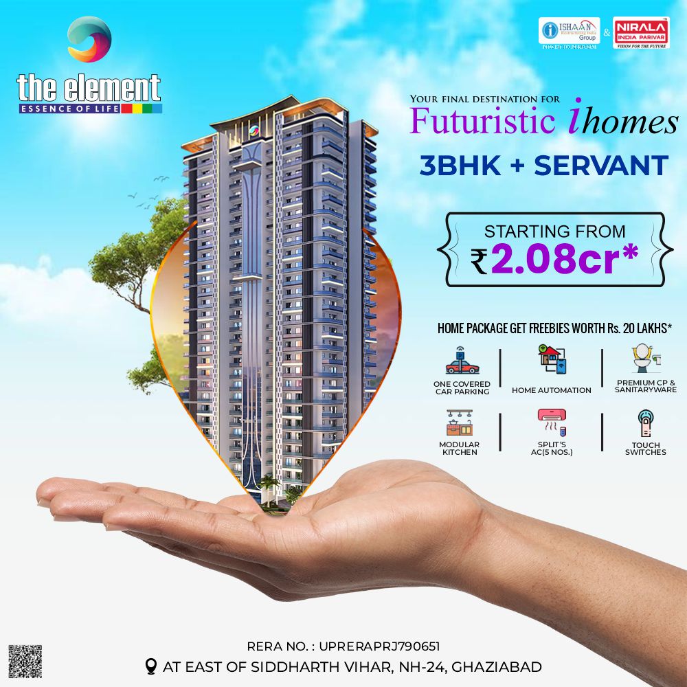Home for sale in ghaziabad the element