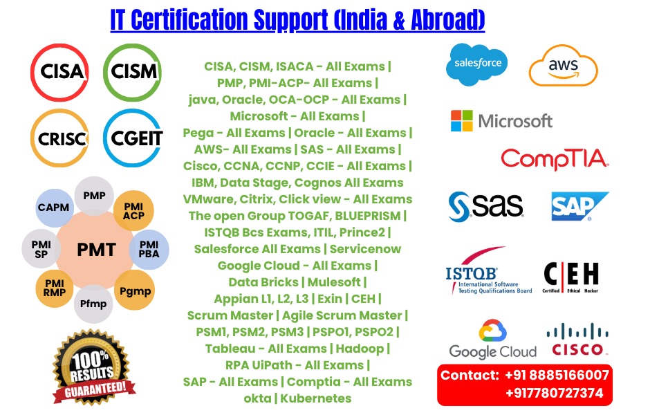 It certification help