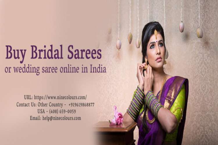 Joy of Dressing with Ninecolours Wedding Saree Collection is Art