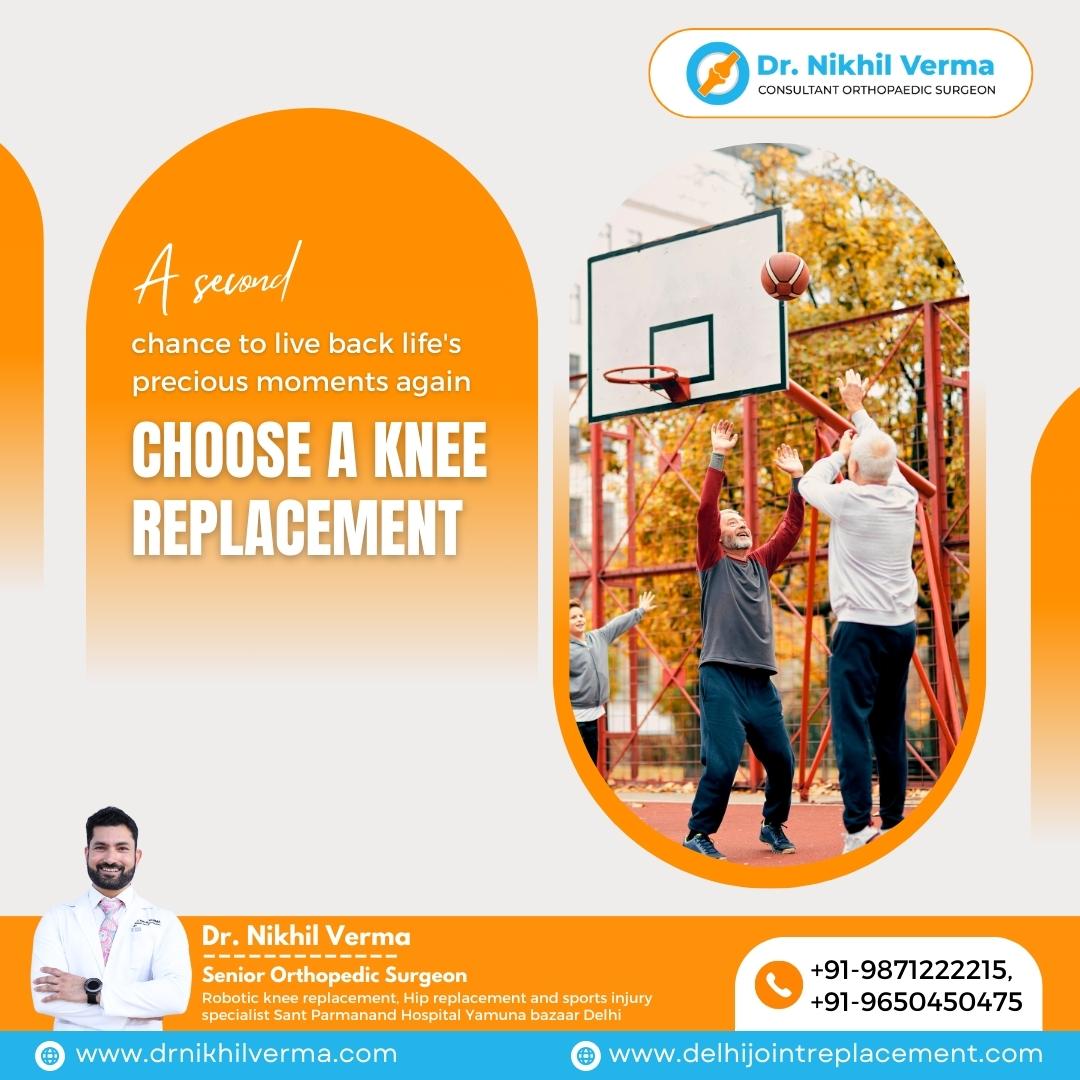 Knee replacement surgeon in delhi