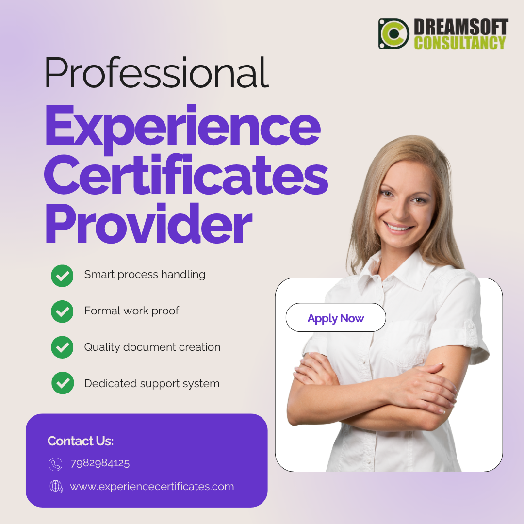 Kolkata experience certificates provider