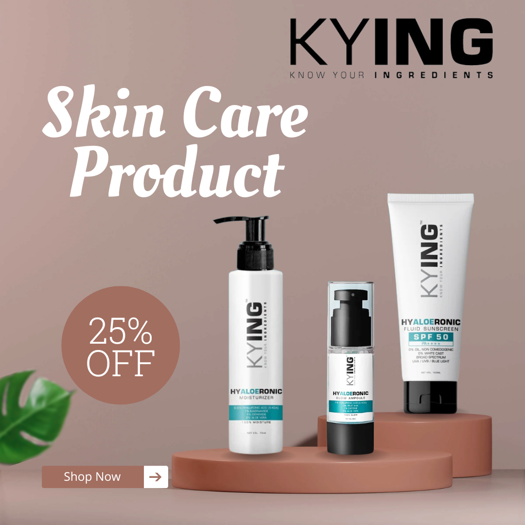 Kying hyaloeronic skin care routine