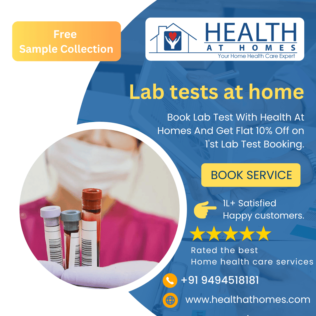 Lab tests at home in Hyderabad