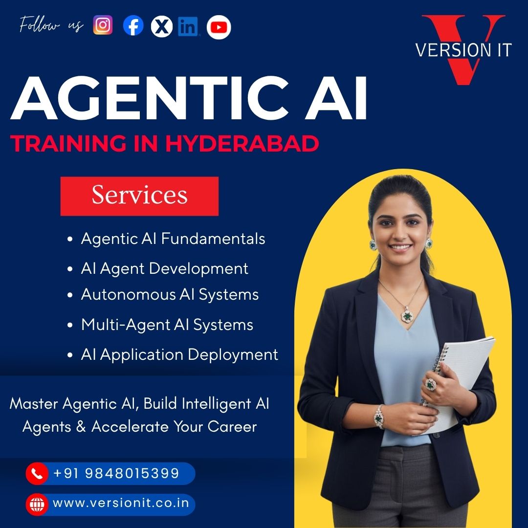 Launch your ai career with agentic ai training in hyderabad