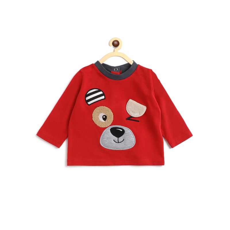 Long Sleeve T-Shirt With Applique