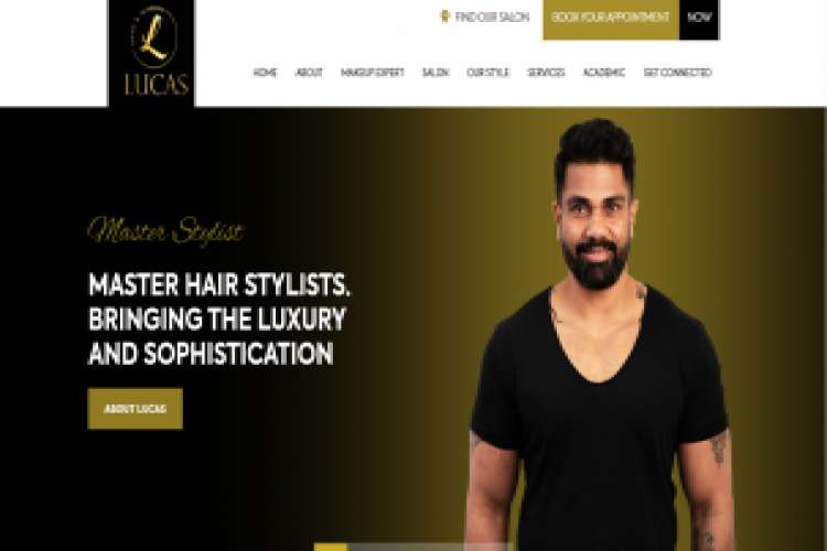 lucas salon hair stylist in Hyderabad jubilee hills   Lucas Salon