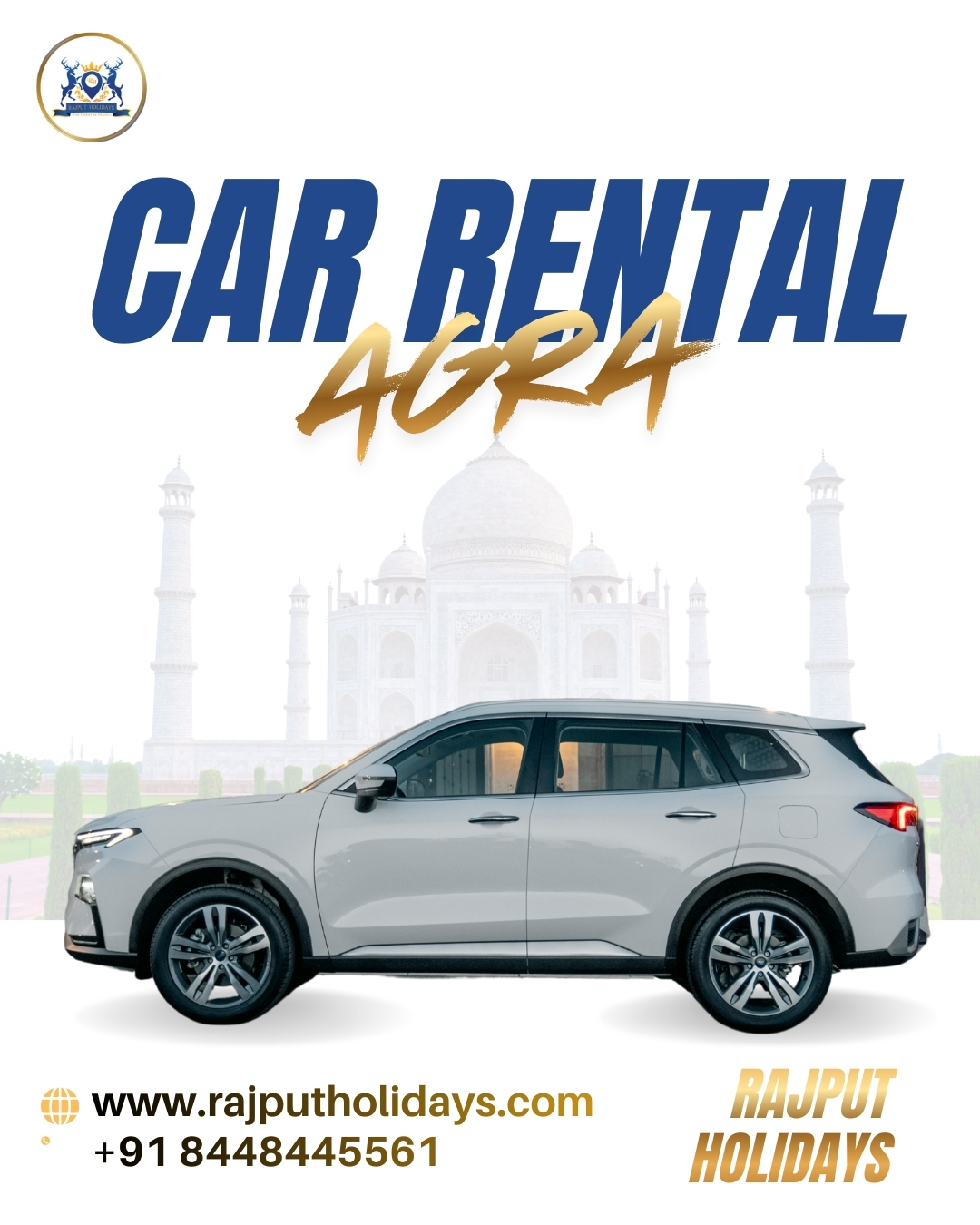Luxury car on rent in agra  premium travel experience