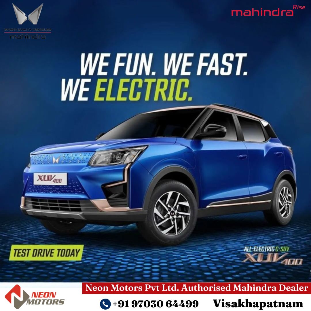Mahindra showroom in Vizag
