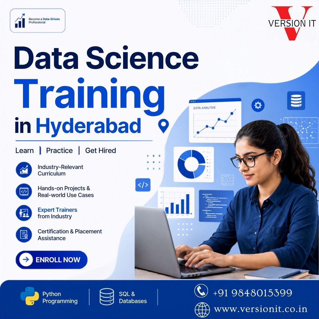 Master industry skills with data science training in hyderabad