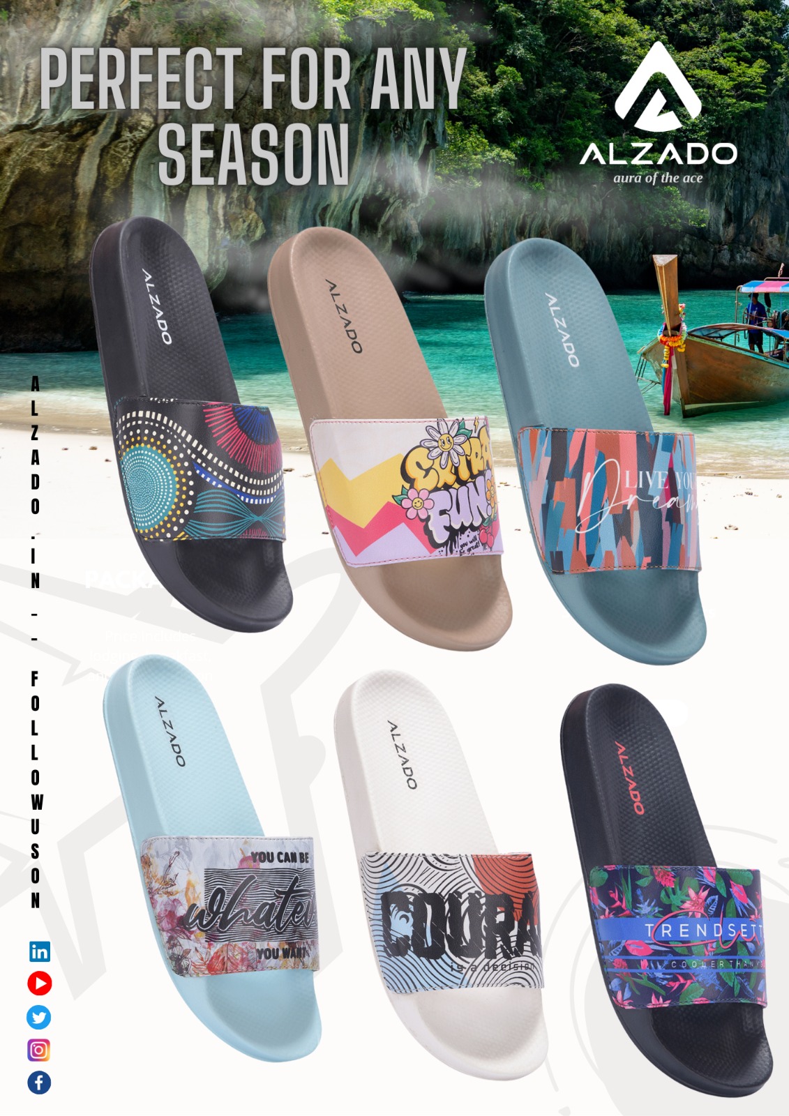 Mens Womens And Kids Footwears Manufacturer- Alzado