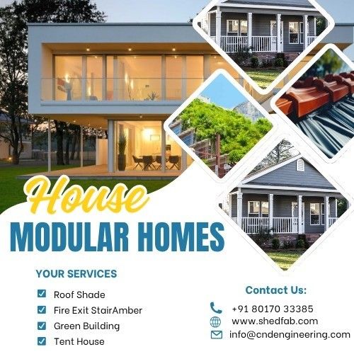 Modern house modular homes solutions by shedfab