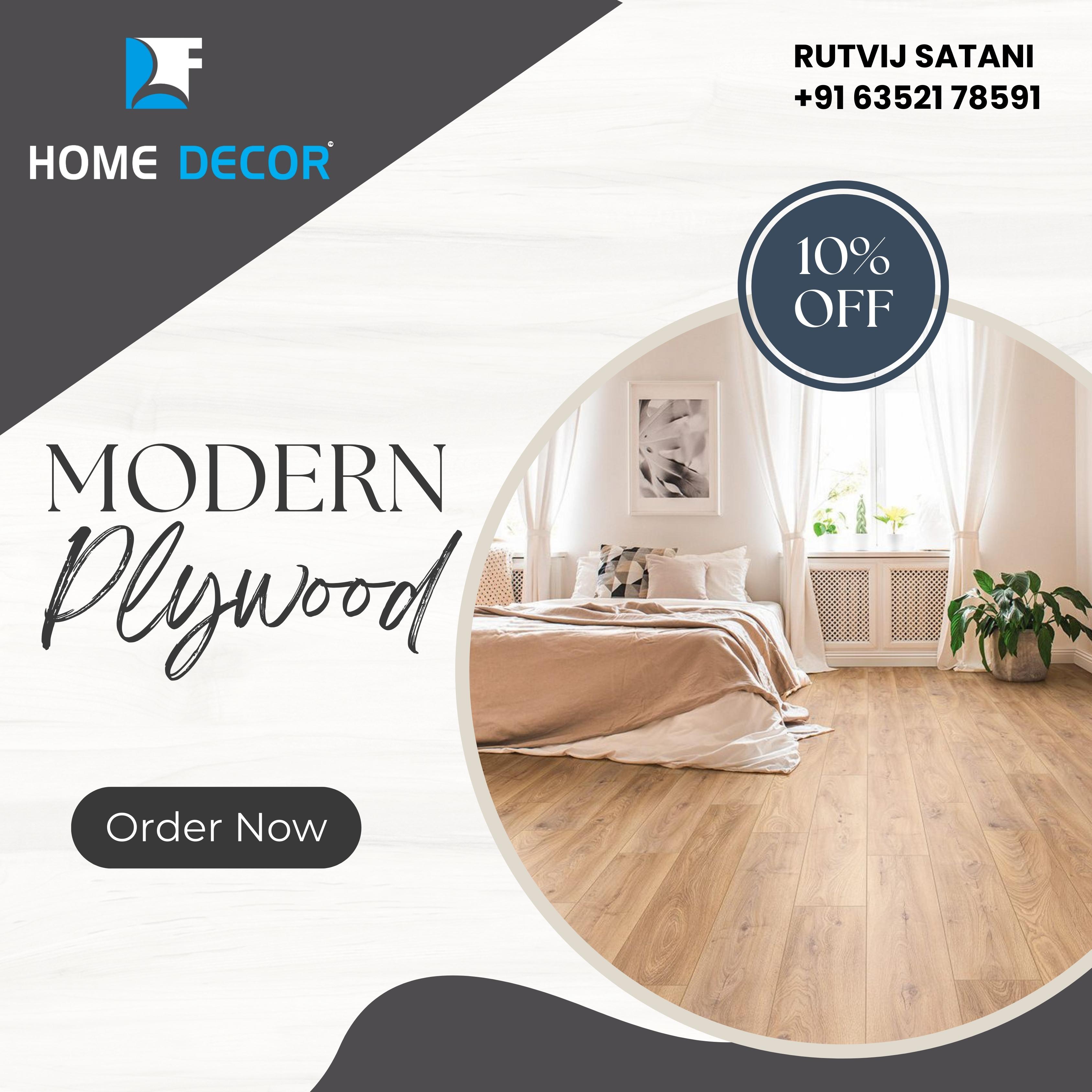 Modern Plywood Enhances Your Home Decor