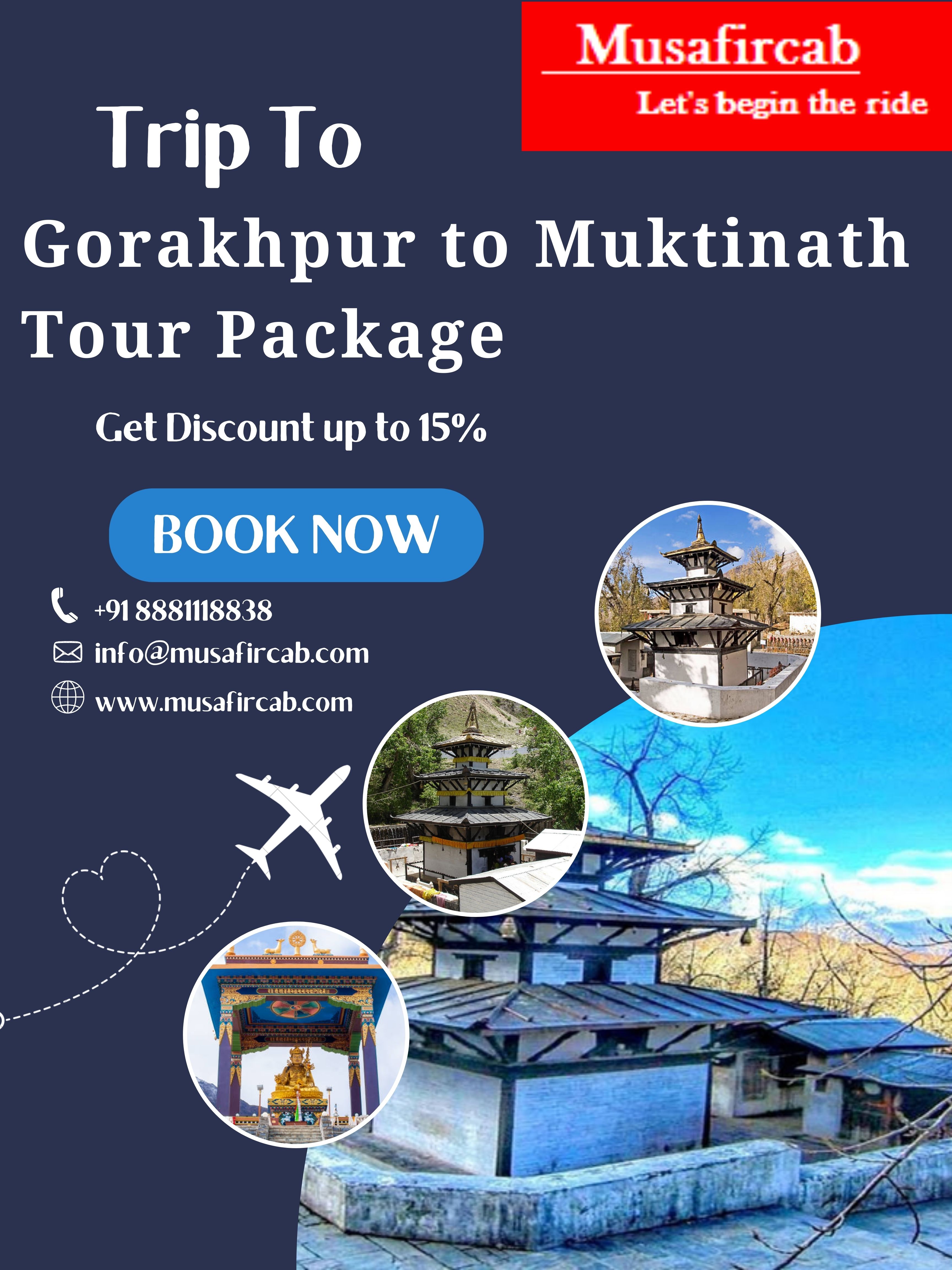 Muktinath tour Package from Gorakhpur