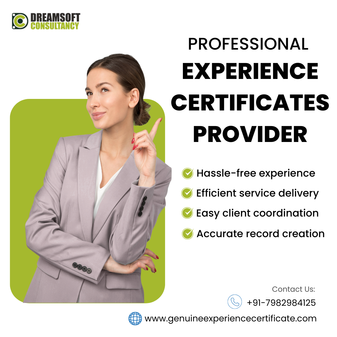 Mumbai experience certificates provider