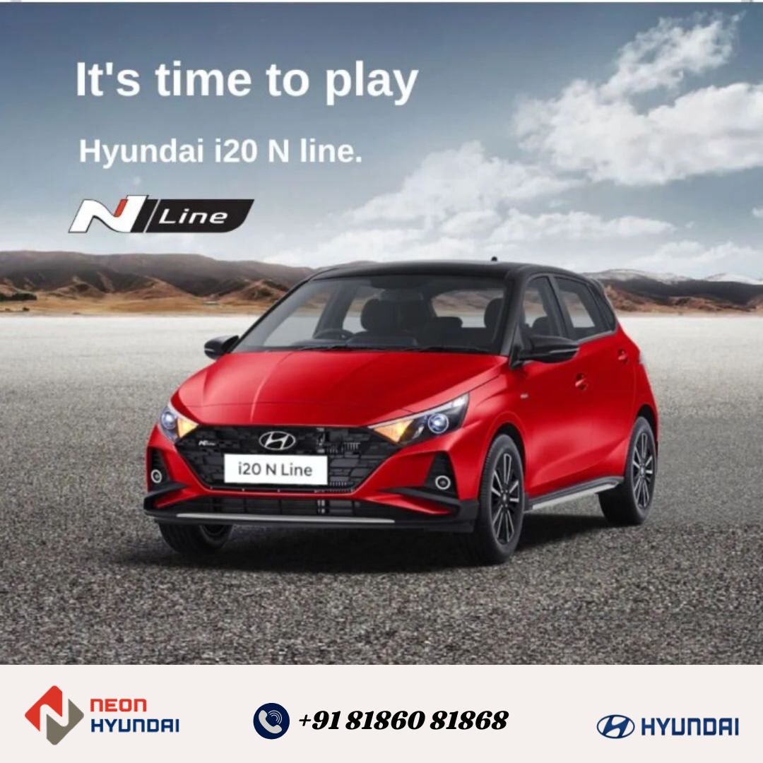 Neon Hyundai showroom Warangal